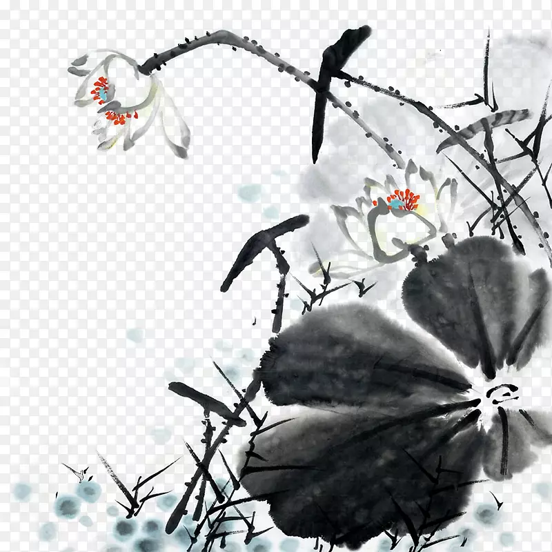 水墨画装饰