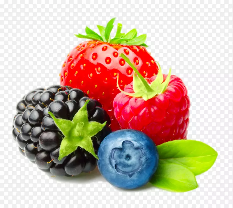 草莓和蓝莓