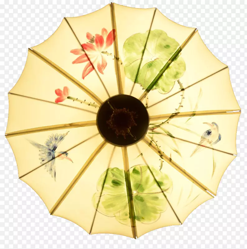 红色荷花儿油纸伞PNG图片素材下载_图片编号7447378-PNG素材网