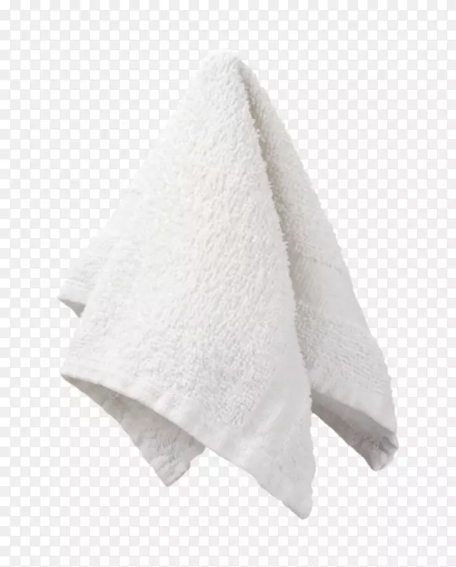白色挂着的毛巾清洁用品实物