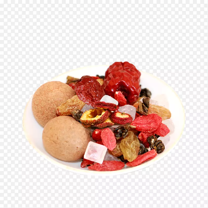 产品实物桂圆补益养生花茶