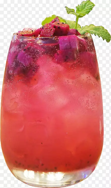 夏日火龙果果汁图片素材