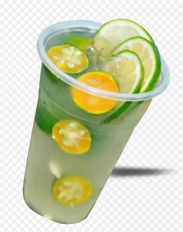 绿柠檬金桔果汁
