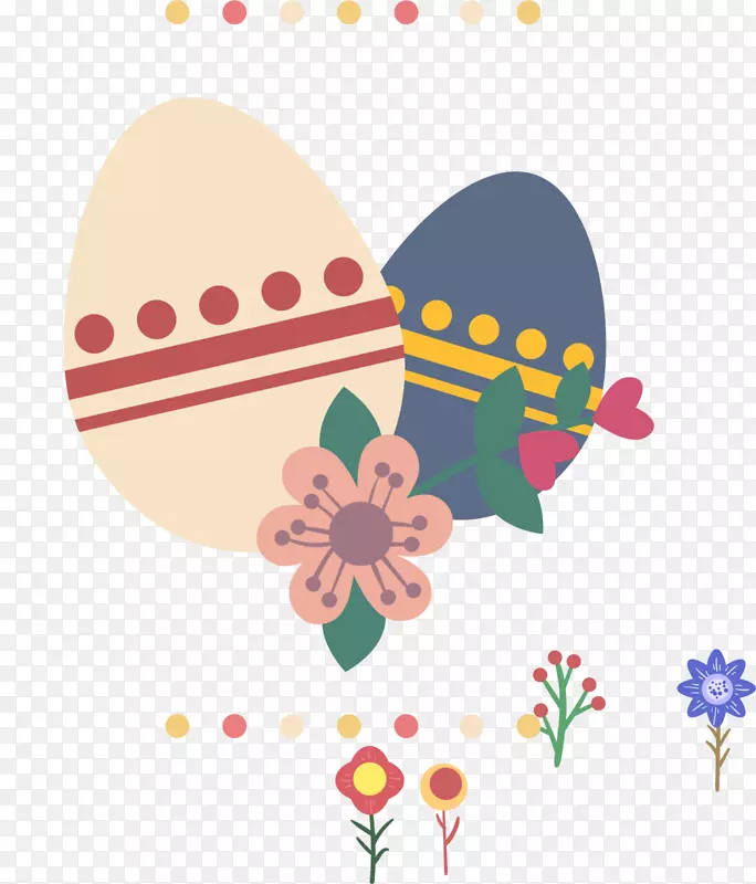 复活节花朵彩蛋框架