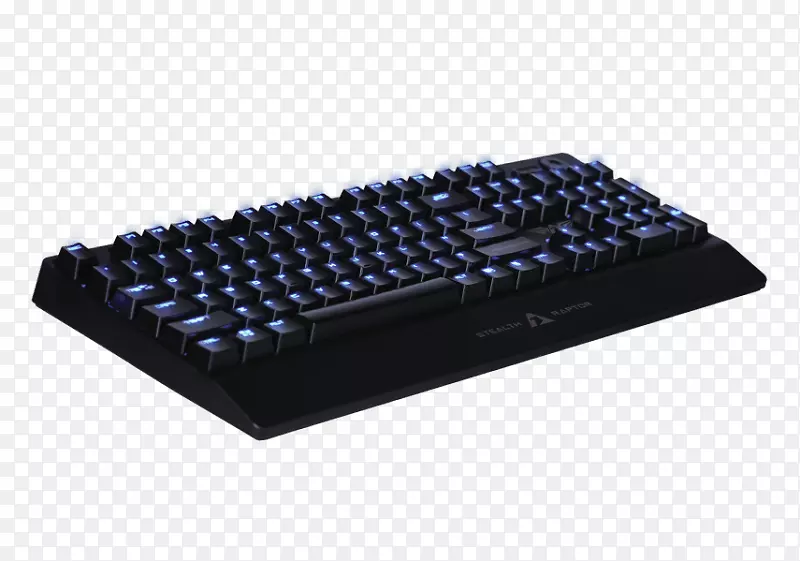 蓝色机械键盘