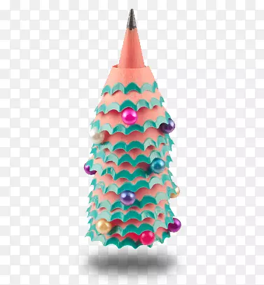 铅笔创意圣诞树