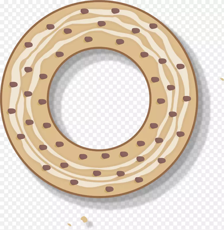 黄色圆圈饼干