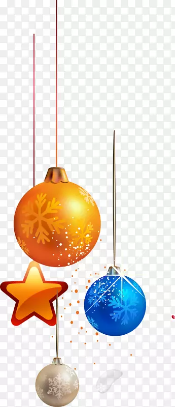 圣诞节星星吊球挂饰