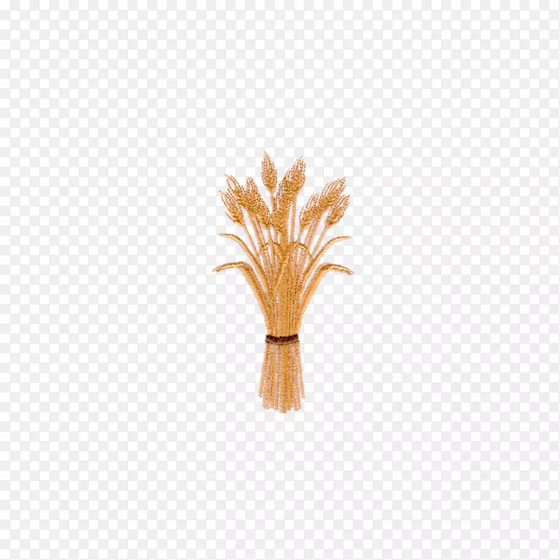绣花植物 黄色稻穗免费素材