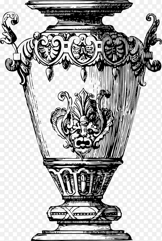 圆弧形花瓶
