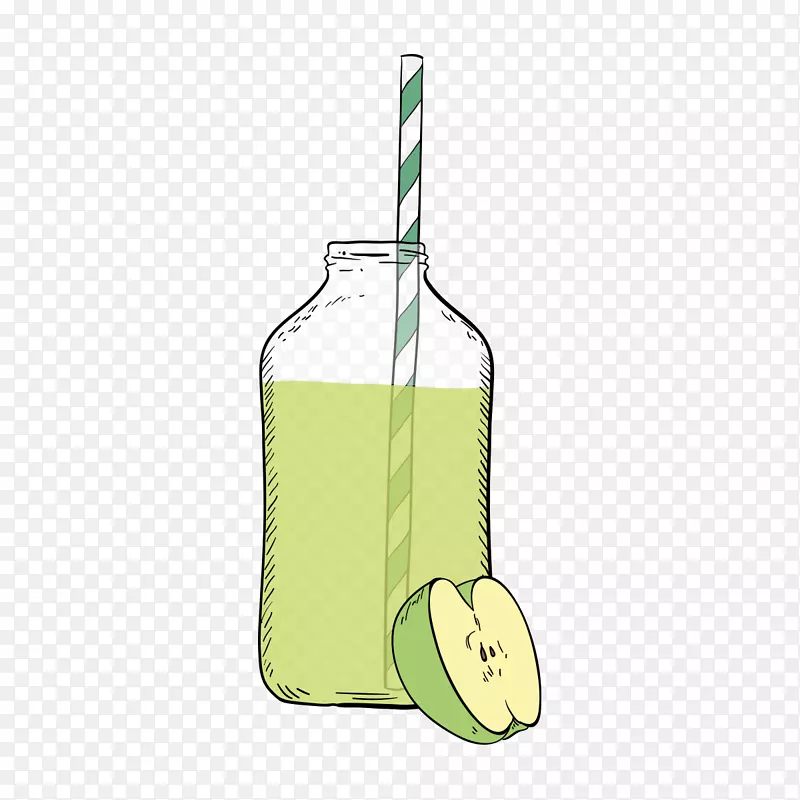 绿色苹果汁