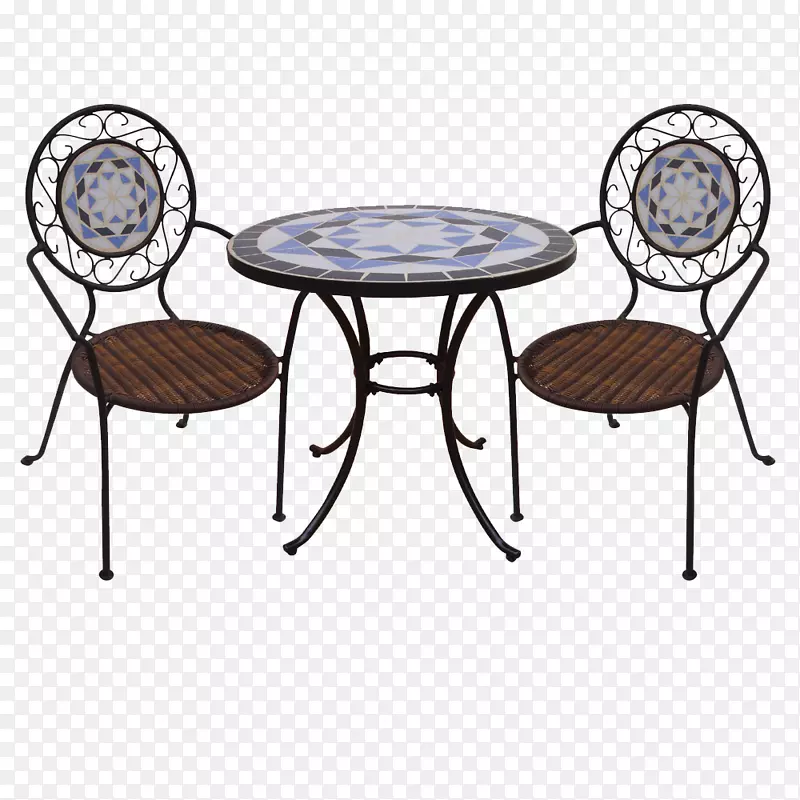 铁艺欧美复古风餐桌椅