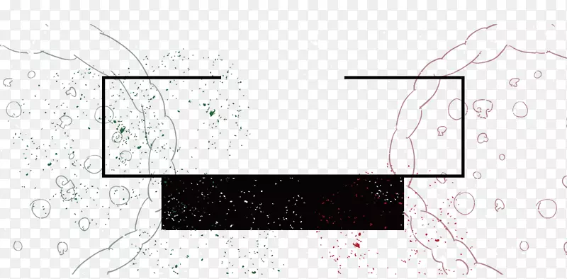 手绘披萨矢量图