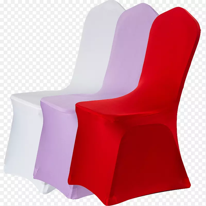 白色红色紫色凳子套