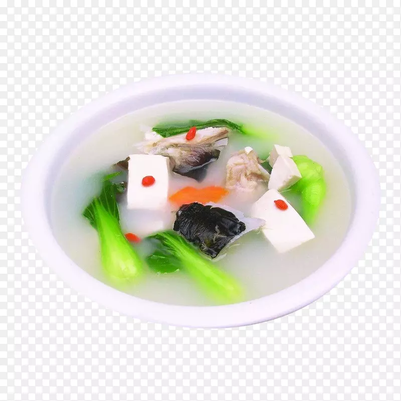 鱼头炖豆腐美味清汤图片