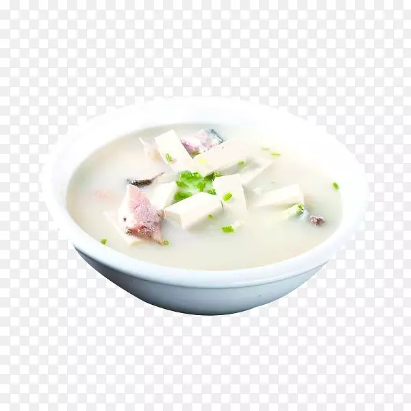 浓香鲜美鱼头豆腐汤图片