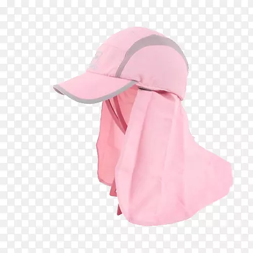 粉红色帽子