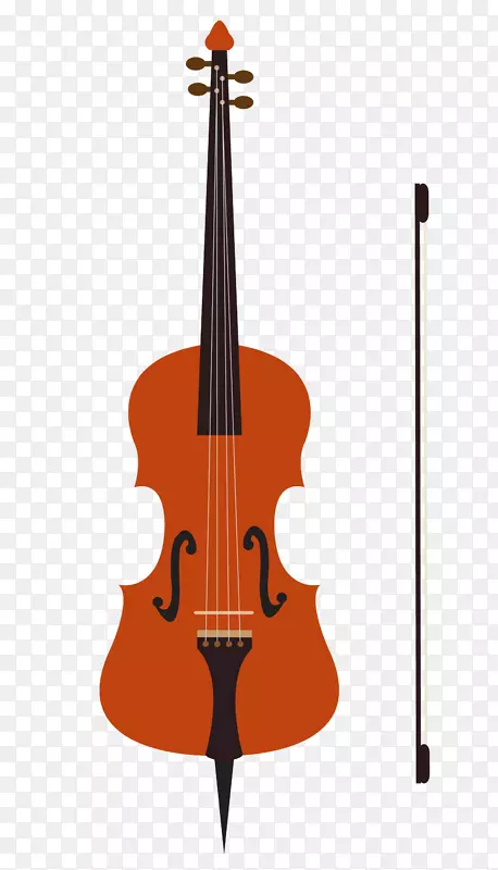 手绘小提琴