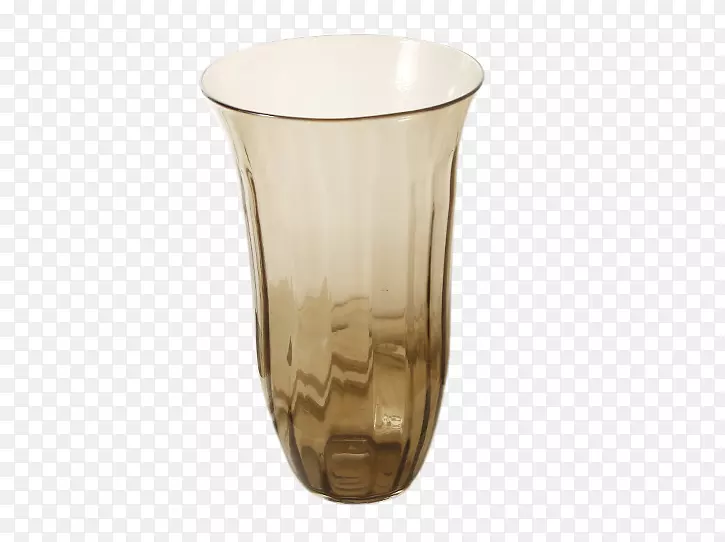 美式茶色透明玻璃花瓶