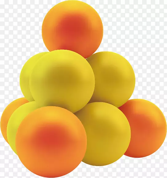 立体球体矢量图