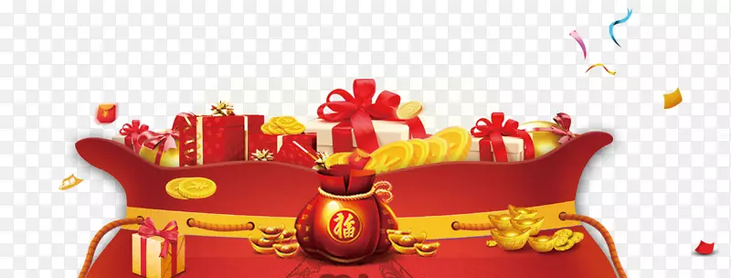 新年福袋psd分层图