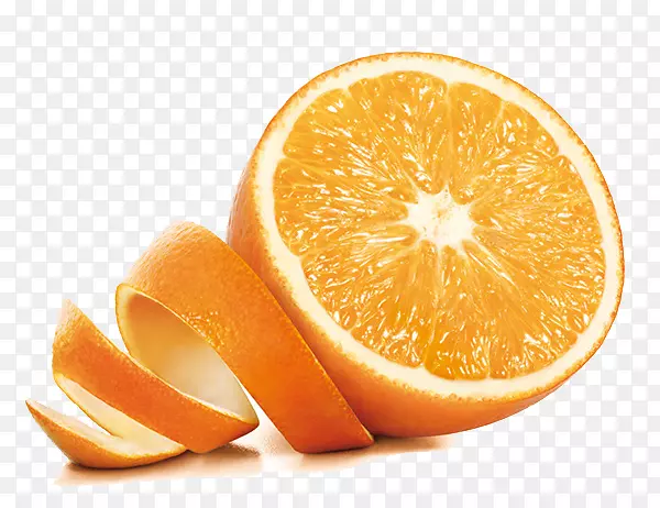 橙子皮和橙子