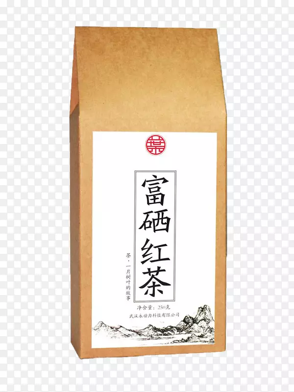富硒红茶包装