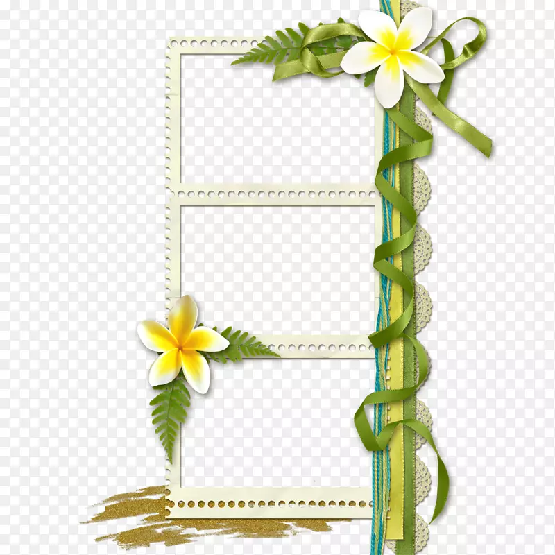 花卉设计素材花卉边框画