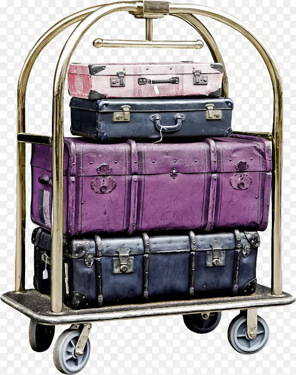 四个行李箱
