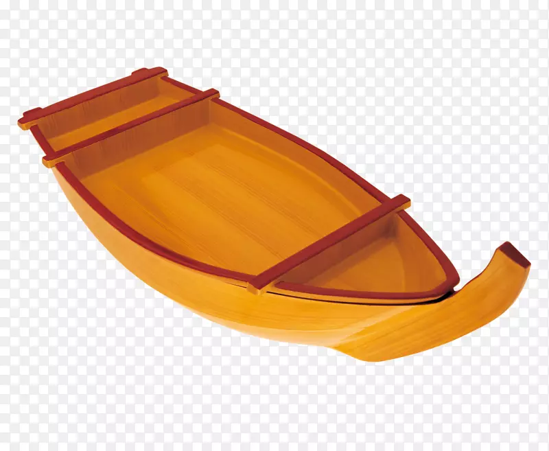 黄色的木船