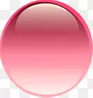 粉色个性卡通圆球