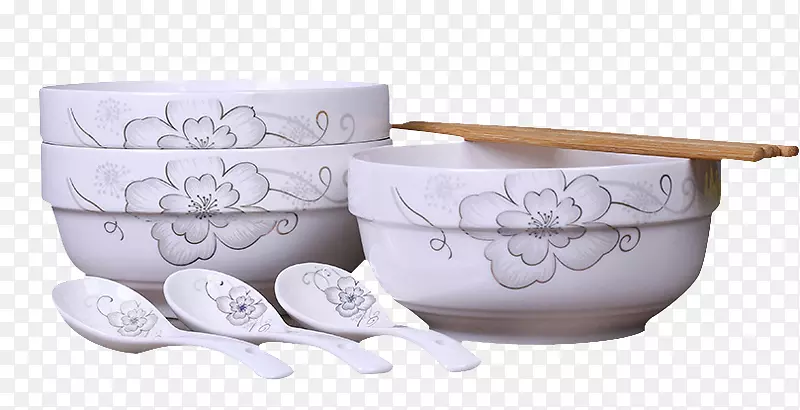 面碗瓷碗餐具