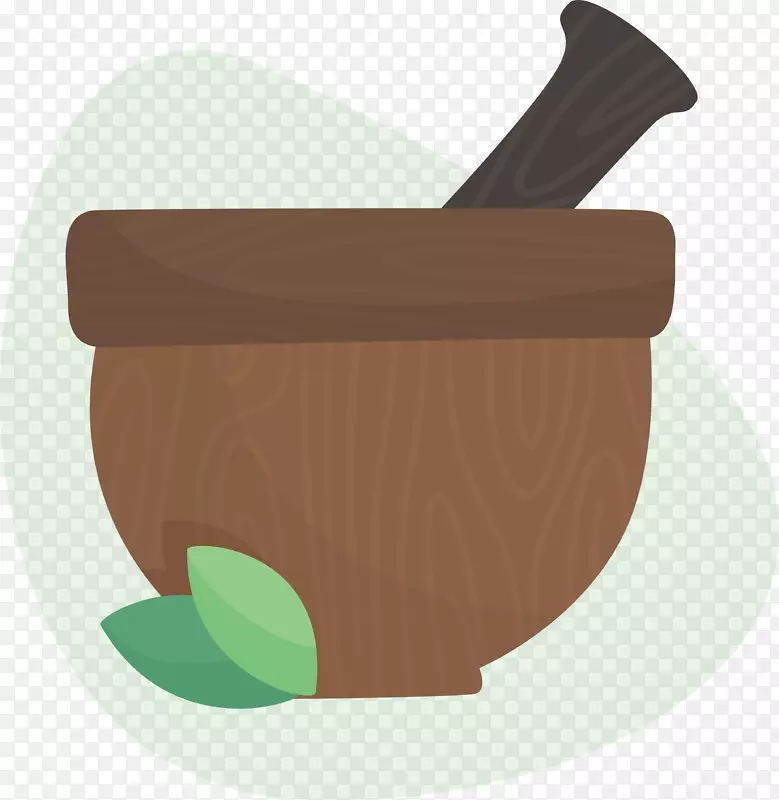 SPA相关小元素药钵矢量素材