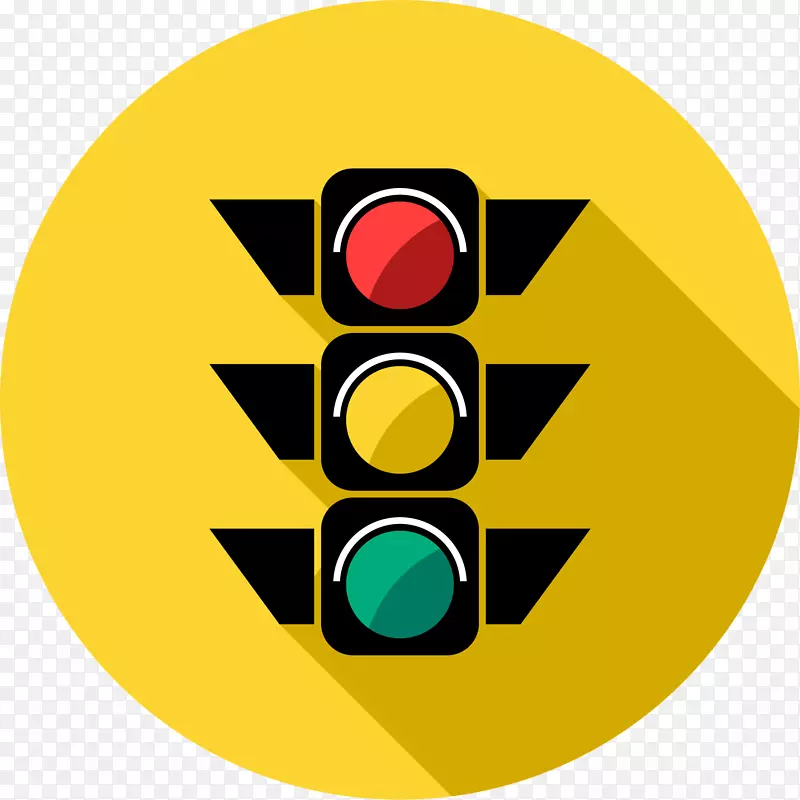 交通红绿灯标志矢量
