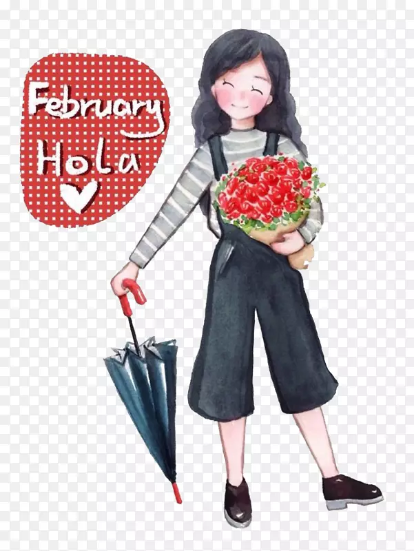 卡通女孩