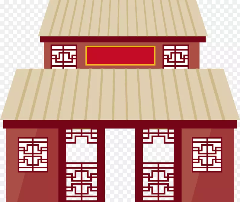 中国建筑矢量素材