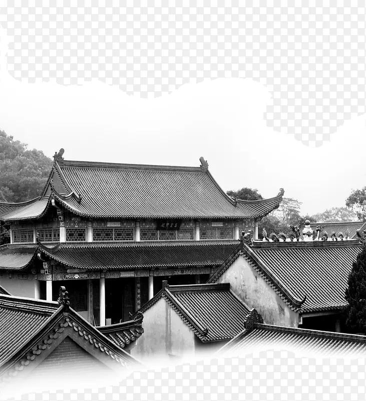 古老的中国式建筑