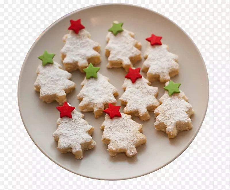 圣诞树形状饼干