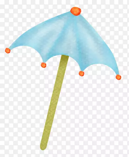 可爱卡通手绘伞雨伞