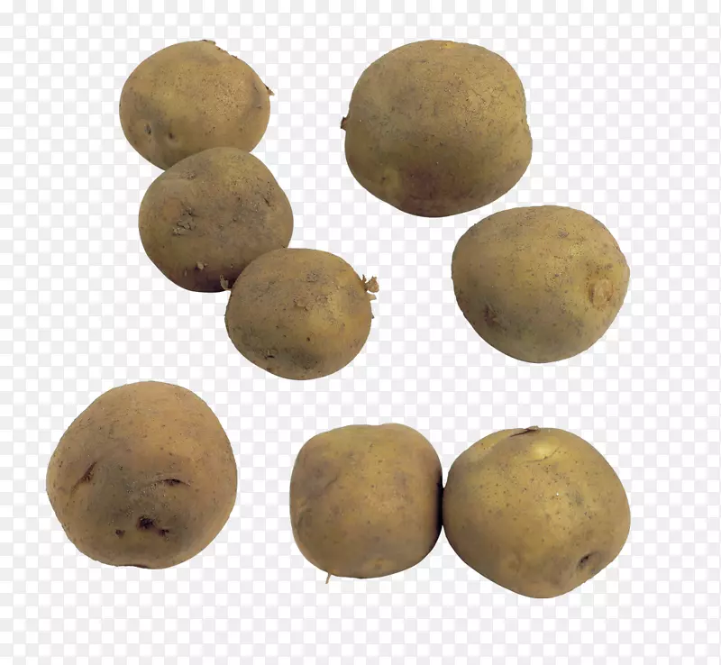 一堆零散的小土豆