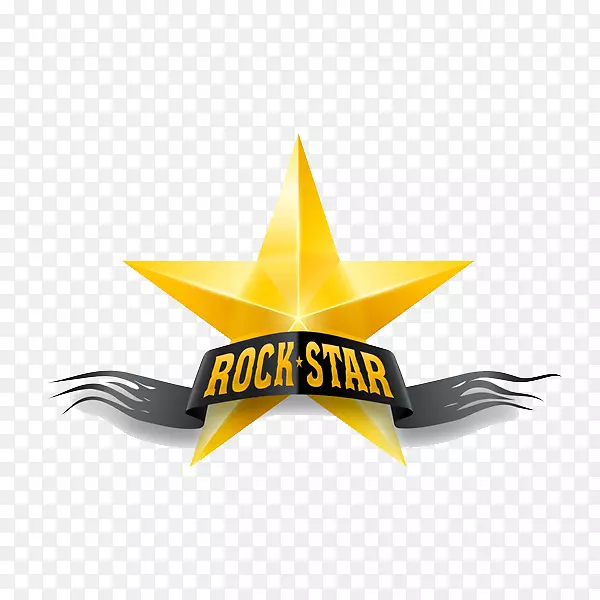 免抠星星乐队logo