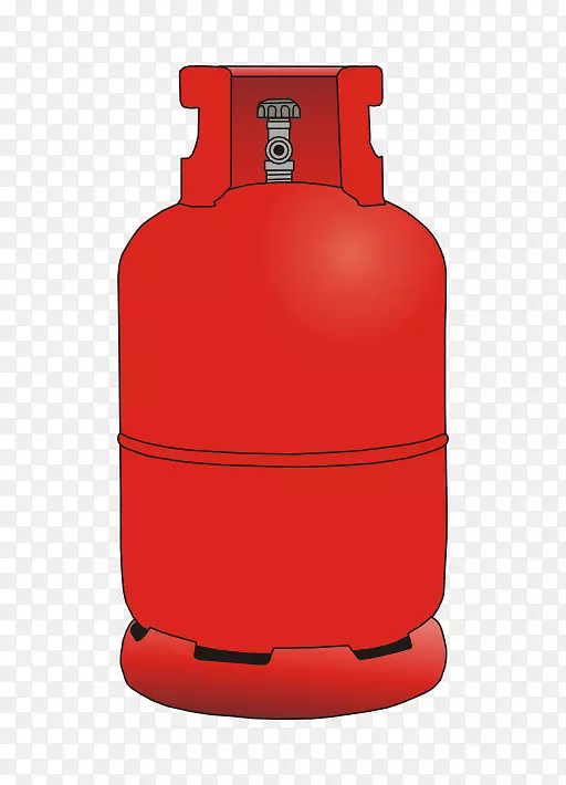 红色煤气罐长的