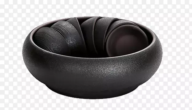 黑陶洗茶器