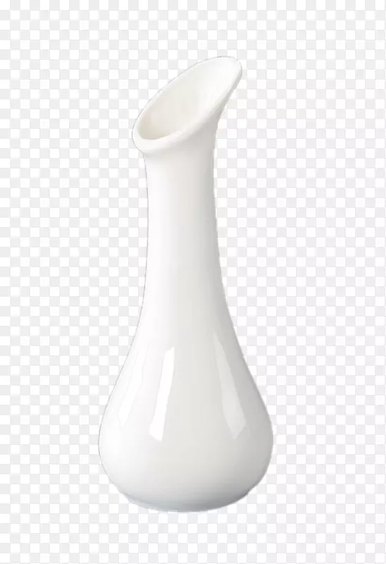 纯白花瓶