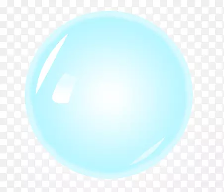 蓝色水球水泡