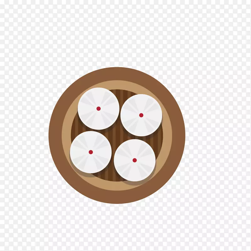 小笼包矢量图设计