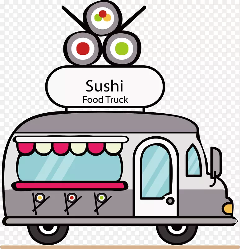 日式寿司快餐车
