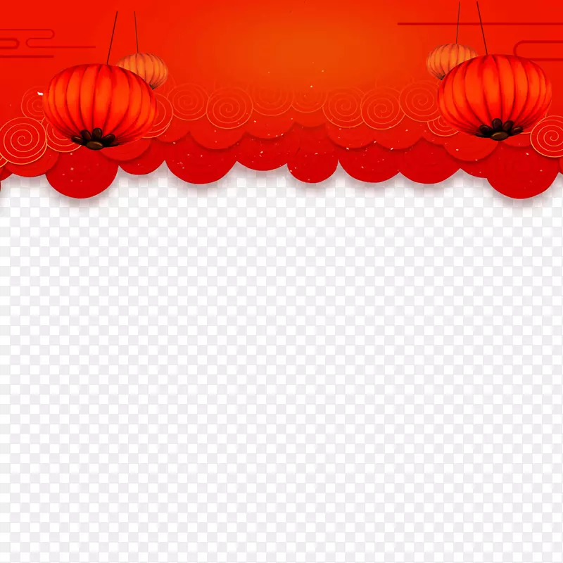 高清云层灯笼下载