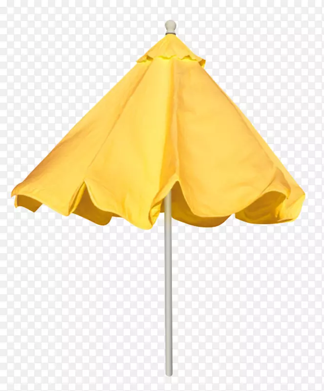 黄色折叠出门遮阳伞实物