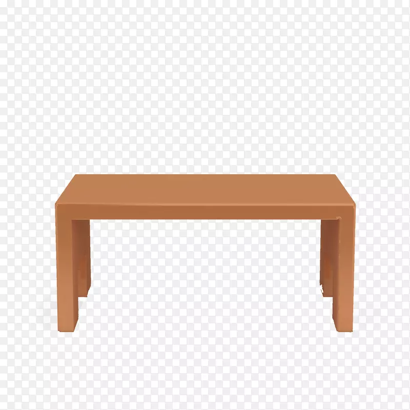 简单棕色案桌